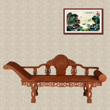 红木家具花梨木贵妃床 实木中式仿古美人沙发 红木贵妃椅凉床