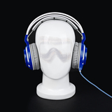 SADES/赛德斯 SA-905白蓝色头戴耳机 英雄联盟 网吧耳机 游戏耳机