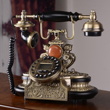 ANSEL欧式仿古电话机美式复古董办公家用电话时尚创意座机包邮