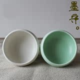 【墨守】定窑陶瓷品茗杯汝窑单杯功夫茶具白色绿色普洱铁观音茶杯