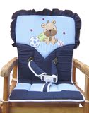 儿童餐椅坐垫椅套 BB吃饭椅子垫  全棉 卡通 加厚 配有安全带
