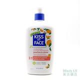美国Kiss my face有机果酸美白身体乳液 4%果酸 473ml水蜜桃味