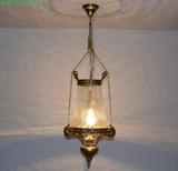 欧式复古铁艺地中海煤油灯吊灯美式乡村客厅餐厅书房卧室灯9120
