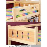 新品直销儿童床组装护栏储物半高床实木简约青少年房家具组合定制