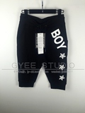 现货◆韩国BOY LONDON短裤六分裤休闲运动星星字母新款 男女 包邮