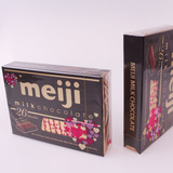 Meiji明治至尊钢琴牛奶巧克力 朱古力26块120g*6盒/组 批发