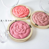 美国 Milani Rose Powder Blush限量版哑光浮雕玫瑰花瓣腮红17g