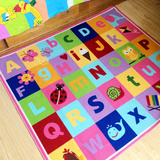 儿童启蒙教育游戏地毯环保防滑宝宝卧室 书桌 客厅 英文字母包邮