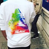 【PG】PALACE SKATEBOARDS 2016 TRI-SMUDGE Tee溶解 彩色短袖T恤