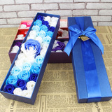 生日礼物女生 送闺密 33香皂玫瑰花 肥皂花礼盒 创意实用特别浪漫