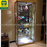玩具展示柜模型手办展柜客厅展示架玻璃柜定做礼品柜家用货柜精品