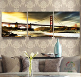 3幅桥客厅装饰画画心现代简约无框装饰画画芯