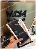 韩国正品代购 MCM 新品拼色三折长款钱包