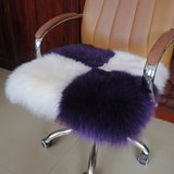 澳洲羊皮沙发坐垫羊毛坐垫纯羊毛坐垫沙发坐垫椅子垫椅垫毛绒椅垫