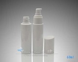 厂家直销60ml化妆品瓶 乳液瓶 60毫升白色PET塑料瓶 斜顶盖