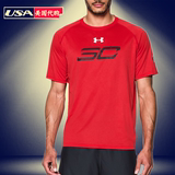 UA SC30 安德玛运动短袖宽松版篮球服T恤衫男夏装上衣代购1302480