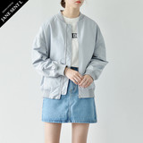 JANESENTL春季新款韩版宽松外套女装时尚棒球服休闲学院风夹克 潮