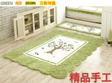 外贸韩国地垫客厅榻榻米儿童爬行毯可机洗绗缝防滑垫卧室床边地垫