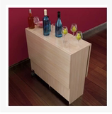 多功能创意餐桌小户型可伸缩简易折叠餐桌饭桌方桌实木椅组合包邮
