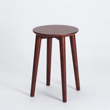 北欧凳子原创品牌时尚简约创意圆凳坐具 实木餐凳 现代休闲木凳