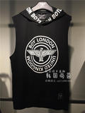 【韩国直邮】BOY LONDON男款T恤无袖韩国专柜正品代购B62SL13U