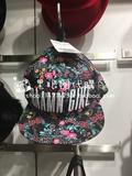 HM H&M专柜正品代购 女士气质花朵字母印花休闲棒球帽