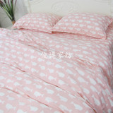 卡通纯棉四件套全棉床单被套枕套可爱床上用品1.2m1.5m1.8m床新品