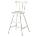 IKEA正品 宜家代购 阿甘 书桌椅 高脚椅 儿童餐椅白色适合3岁以上