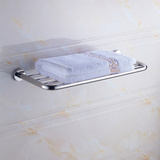304不锈钢 浴室毛巾架 卫浴挂件 1层置物架卫生间简约单层浴巾架