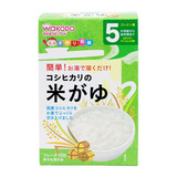 日本和光堂宝宝辅食 高钙米粥/米粉/纯白米糊 5个月起 FC1 16年12