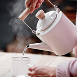 日式ZAKKA 搪瓷珐琅水壶 凉水壶烧水壶花茶壶热水壶 电磁炉通用