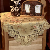 欧式奢华餐桌布布艺茶几布高档桌旗椅垫椅背套可定制床头柜盖布