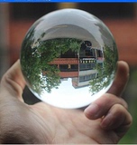 水晶球摆件摄影透明玻璃球道具球魔术杂耍催眠球招财风水球