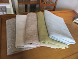 热卖 日式素色棉麻桌布台布 餐桌布米白茶几布艺盖布桌垫包邮