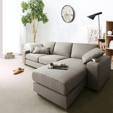 日式简约小户型客厅沙发单人双人三人布沙发可拆洗多功能沙发组合