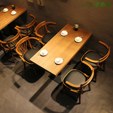 复古咖啡厅桌椅组合 星巴克桌椅 西餐厅甜品店奶茶店餐桌椅 批发