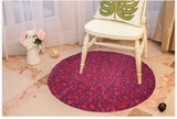 定制异型地毯地垫圆形地毯电脑椅垫浅咖啡色梳妆台地毯狗包邮