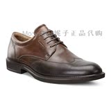 海外专柜正品代购ECCO爱步新款男鞋商务正装圆头男皮鞋单鞋630184