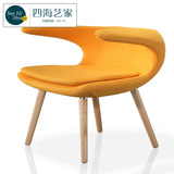 北欧单人椅沙发椅子休闲单人沙发创意沙发个性时尚沙发主人椅