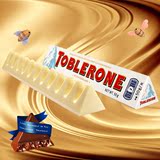 瑞士进口巧克力 Toblerone瑞士三角白巧克力含蜂蜜及巴旦木糖50g