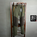 韩国原单修身软壳男装款军绿运动长裤外贸出口男士户外时尚休闲裤