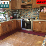 德费特厨房专用定制定做长条转角异形吸水吸油防滑地毯地垫