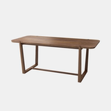『北欧对角线餐桌』木迹制品原创 设计师 工作台 现代实木 16新品