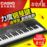 卡西欧电子琴CTK-3350儿童成人初学考级力度钢琴键61键 3300升级