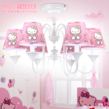 儿童卧室吊灯女孩温馨粉色公主灯具可爱卡通吊灯创意个性儿童吊灯