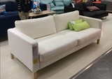 IKEA 卡斯塔 三人沙发 大小户型客厅布艺沙发 成都宜家正品代购