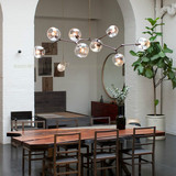 Lindsey现代设计师分子吊灯创意个性客厅吧台餐厅艺术玻璃吊灯