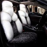 汽车坐垫冬季专用新款毛绒glc奔驰c200lc260lc300lc180le320l座垫