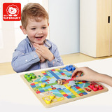 特宝儿 正版朵拉飞行棋玩具 儿童亲子游戏益智玩具3-4-5岁带棋盘
