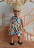 美国女孩 娃娃衣服 连衣裙 亚历山大 18寸洋娃娃 过家家 娃衣配件